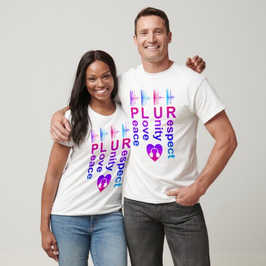 PLUR (Peace Love Unity Respect) T-shirt (Unisex)