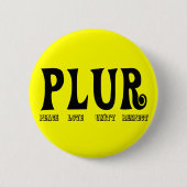 PLUR RONDE BUTTON 5,7 CM (Voorkant)
