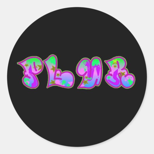 Plur sticker (Voorkant)