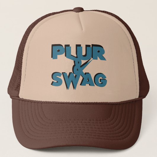 Plur & Swag Trucker Pet (Voorkant)