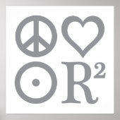 PLUR Symbool Poster (Voorkant)