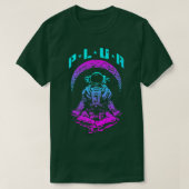 PLUR Vredesliefdeseenheid Respect Techno Rave EDM T-shirt (Design voorkant)