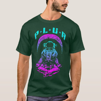PLUR Vredesliefdeseenheid Respect Techno Rave EDM  T-shirt