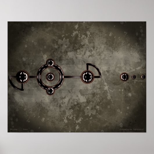 Pluridimensionais Transcendentie Poster (Voorkant)