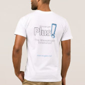 Plus! Boeddies (prints voor en achter) T-shirt (Achterkant)