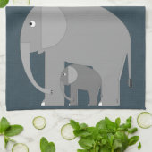 Plus een keukenhanddoek (Gevouwen)