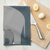 Plus een keukenhanddoek (Quarter Fold)