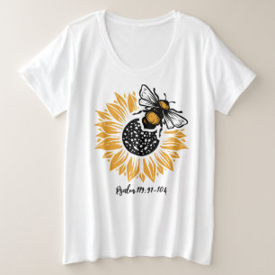 Plus-formaat Basic T-Shirt