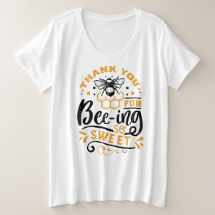 Plus-formaat Basic T-Shirt