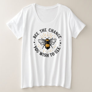 Plus-formaat Basic T-Shirt