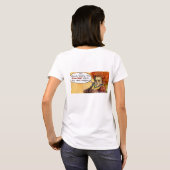 Plus Grootte Faerie. Vrouw T-shirt (Achterkant volledig)