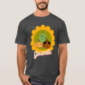 Plus Grootte T-shirt met pompoen en pompoen met po (Voorkant)