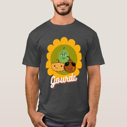 Plus Grootte T-shirt met pompoen en pompoen met po (Voorkant)