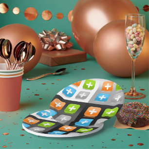 Plus Icons Paper-Borden Papieren Bordje