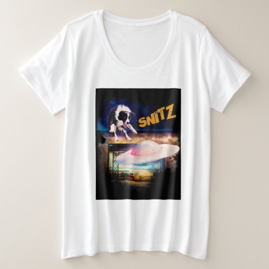 plus maat tshirt met Snitz (Design voorkant)