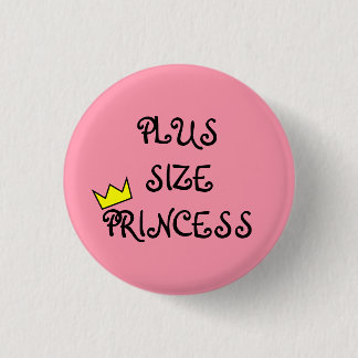 Plus Size Princess Ronde Button 3,2 Cm