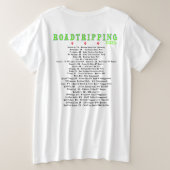 PLUS-SIZE SHIRTEN GROTE MAAT T-SHIRT (Design achterkant)