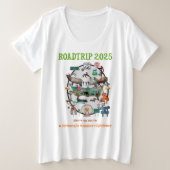 PLUS-SIZE SHIRTEN GROTE MAAT T-SHIRT (Design voorkant)