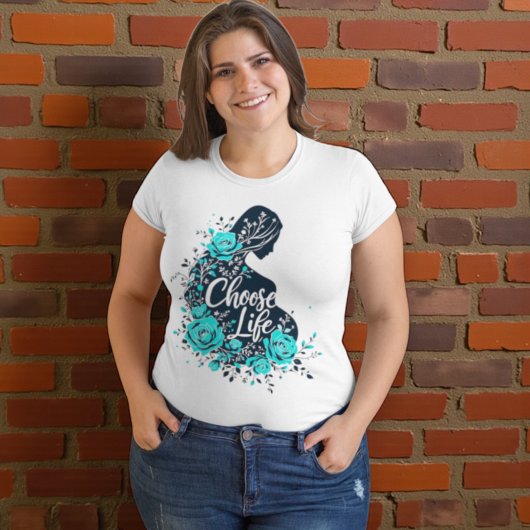 Plus size Vrouwen Pro-Life T-shirt