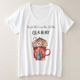 Plus Size Watercolor Magisch Huis Comfortabel T-Sh Grote Maat T-shirt