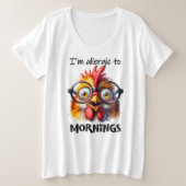 Plus T-shirt formaat (Design voorkant)