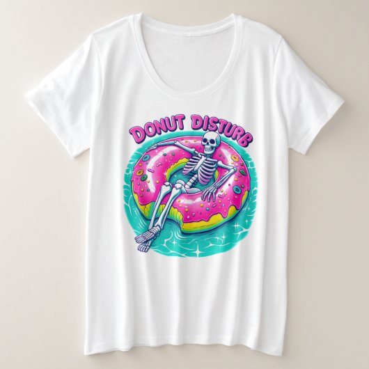 Plus T-shirt formaat (Design voorkant)