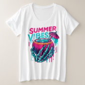 Plus T-shirt formaat (Design voorkant)