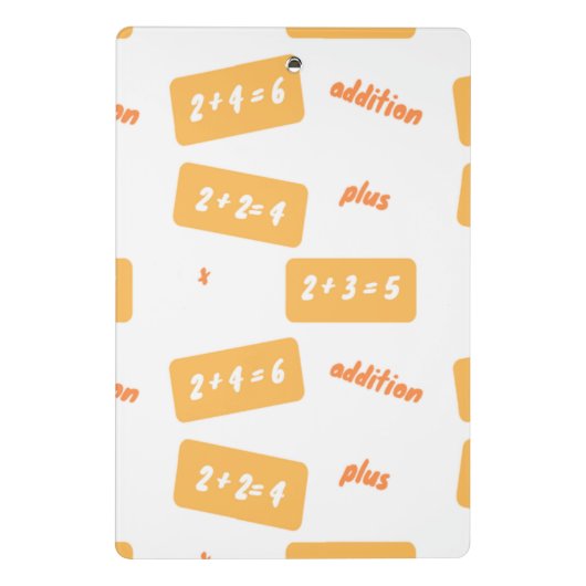 Plus twee leren mini klembord (Achterkant)