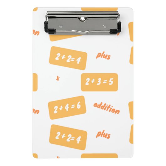 Plus twee leren mini klembord (Voorkant)