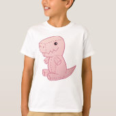 Plush Cute T-Rex T-shirt (Voorkant)