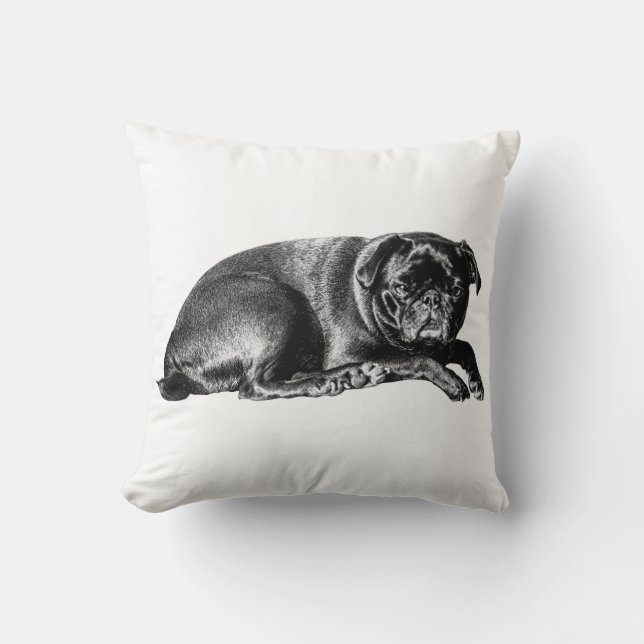 Plush Pause, Cozy Texture Kussen (Voorkant)