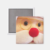 Plush Santa Claus Magnet (Voorkant / Achterkant)