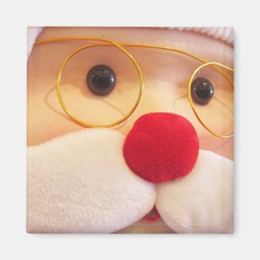 Plush Santa Claus Magnet (Voorkant)