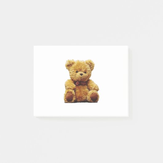 Plush Teddy Bear Post-it® Notes (Voorkant)