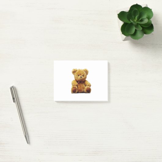 Plush Teddy Bear Post-it® Notes (Kantoor)