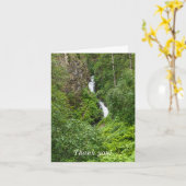 Plush Thunderbird Painterly Bedankt Kaart (Gele Bloem)