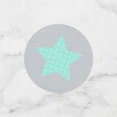 Plushie Monkey Boy Baby Shower Confetti (Kleine voorkant)