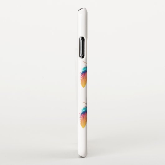 Plussen, Indische 🪶🪶 iPhone Hoesje (Rechterkant)