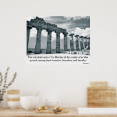 Plutarch Poster (Keuken)