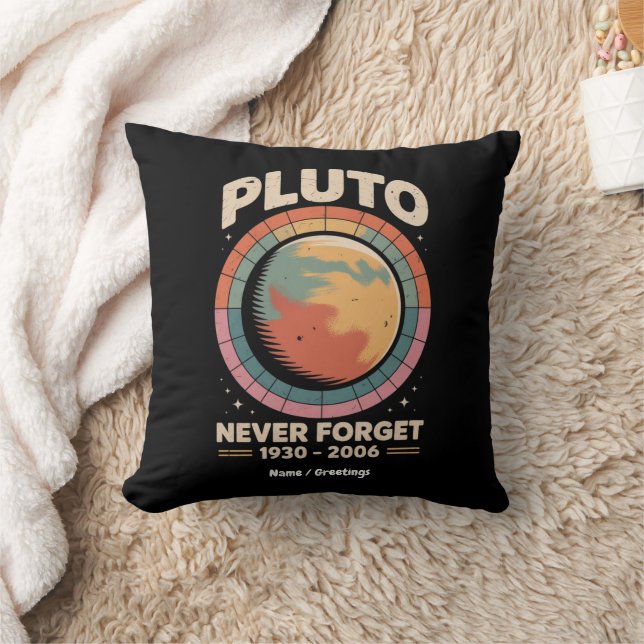 Pluto 1930-2006: een grappige retro-ruimte kussen (Deken)