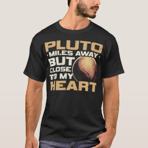 Pluto Astrologie Ruimtewetenschap Planeet Astronoo T-shirt