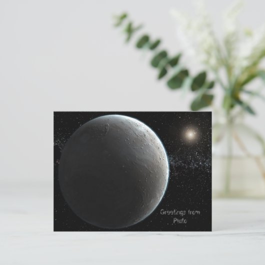 Pluto Briefkaart (Staand voorkant)