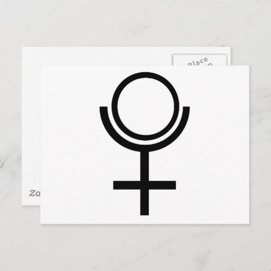 PLUTO BRIEFKAART (Voorkant / Achterkant)