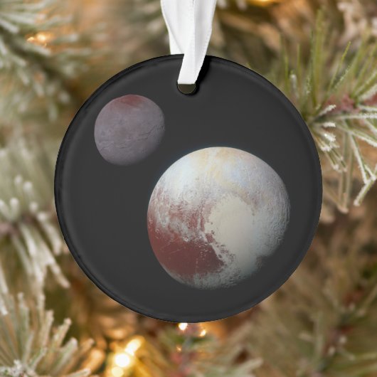 Pluto & Charon 9de of Dwergplaneet Zonnestelsel Ornament (Boom)