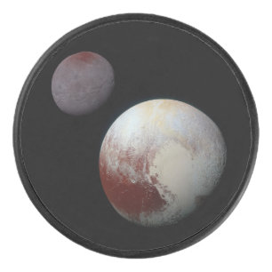 Pluto & Charon 9e of Dwergplaneet Zonnestelsel Hockey Puck