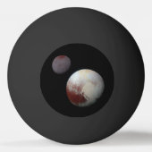 Pluto & Charon 9e of Dwergplaneet Zonnestelsel Pingpongbal (Achterkant)