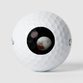 Pluto & Charon 9th of Dwarf Planet Zonnestelsel Golfballen (Voorkant)