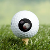 Pluto & Charon 9th of Dwarf Planet Zonnestelsel Golfballen (Insitu Shirt)