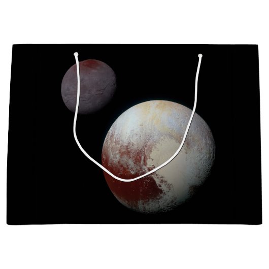 Pluto & Charon 9th of Dwarf Planet Zonnestelsel Groot Cadeauzakje (Voorkant)