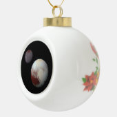Pluto & Charon 9th of Dwarf Planet Zonnestelsel Keramische Bal Ornament (Rechts)